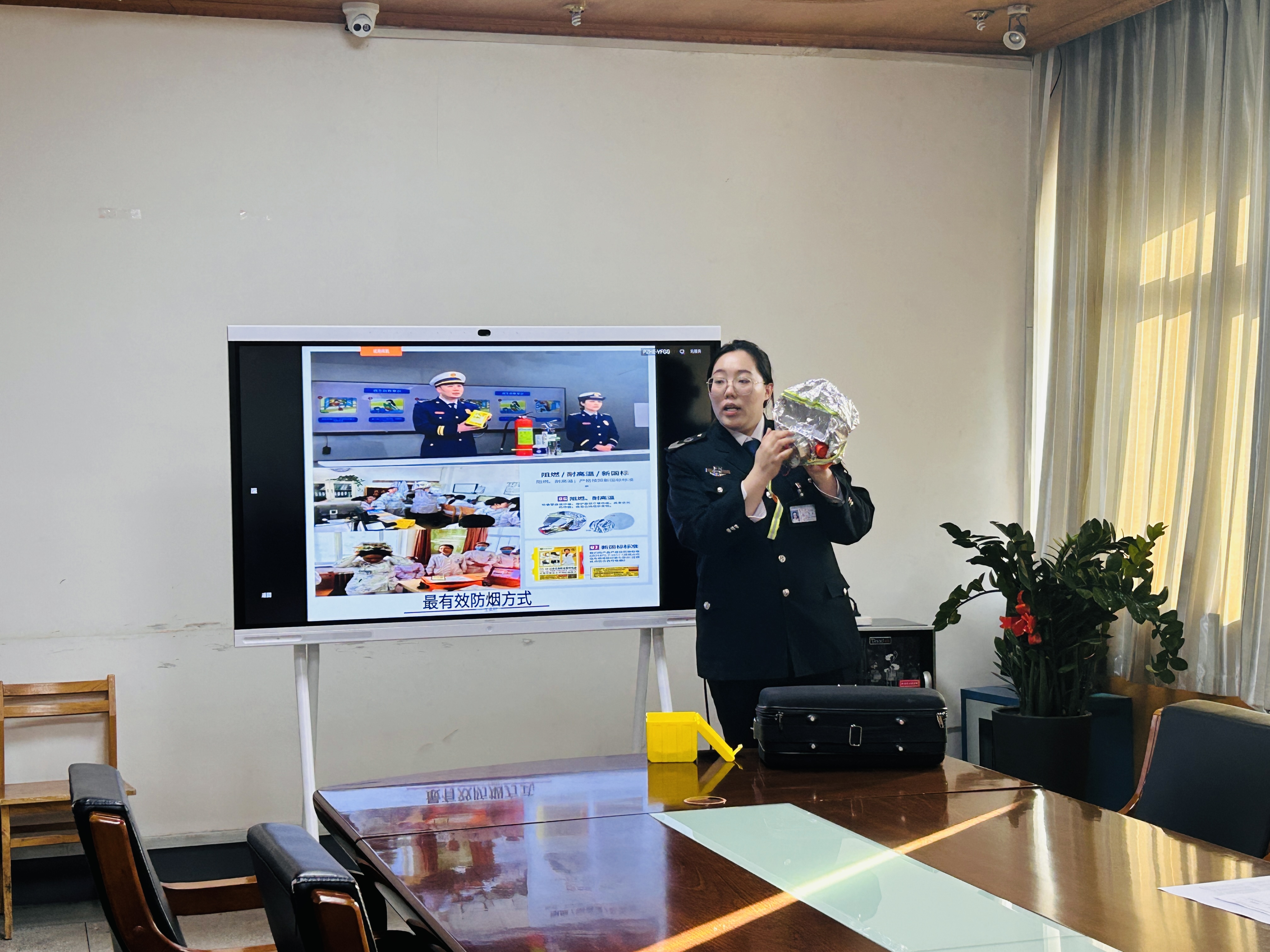 新疆医科大学第七附属医院开展机关职能科室消防培训活动